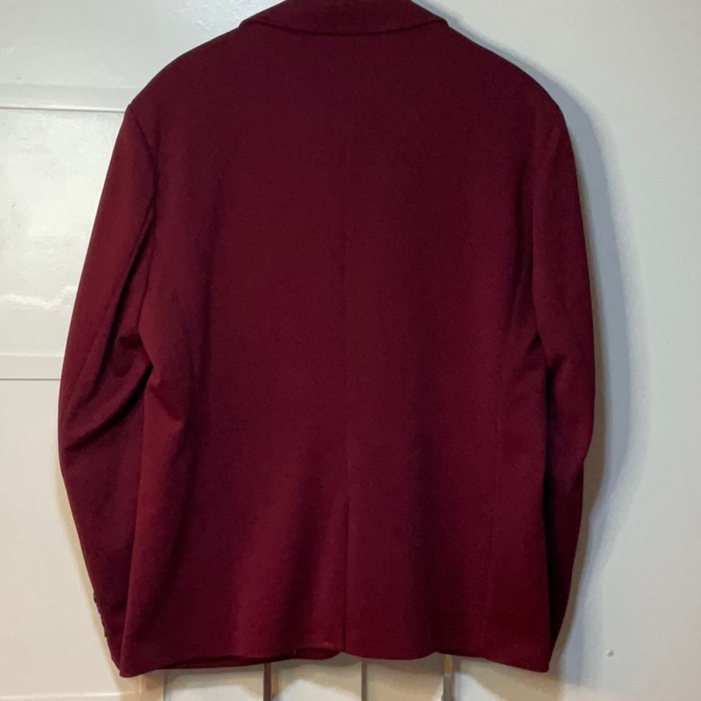 Men's Cranberry Colored Blazer (NWOT) - Picture 7 of 7